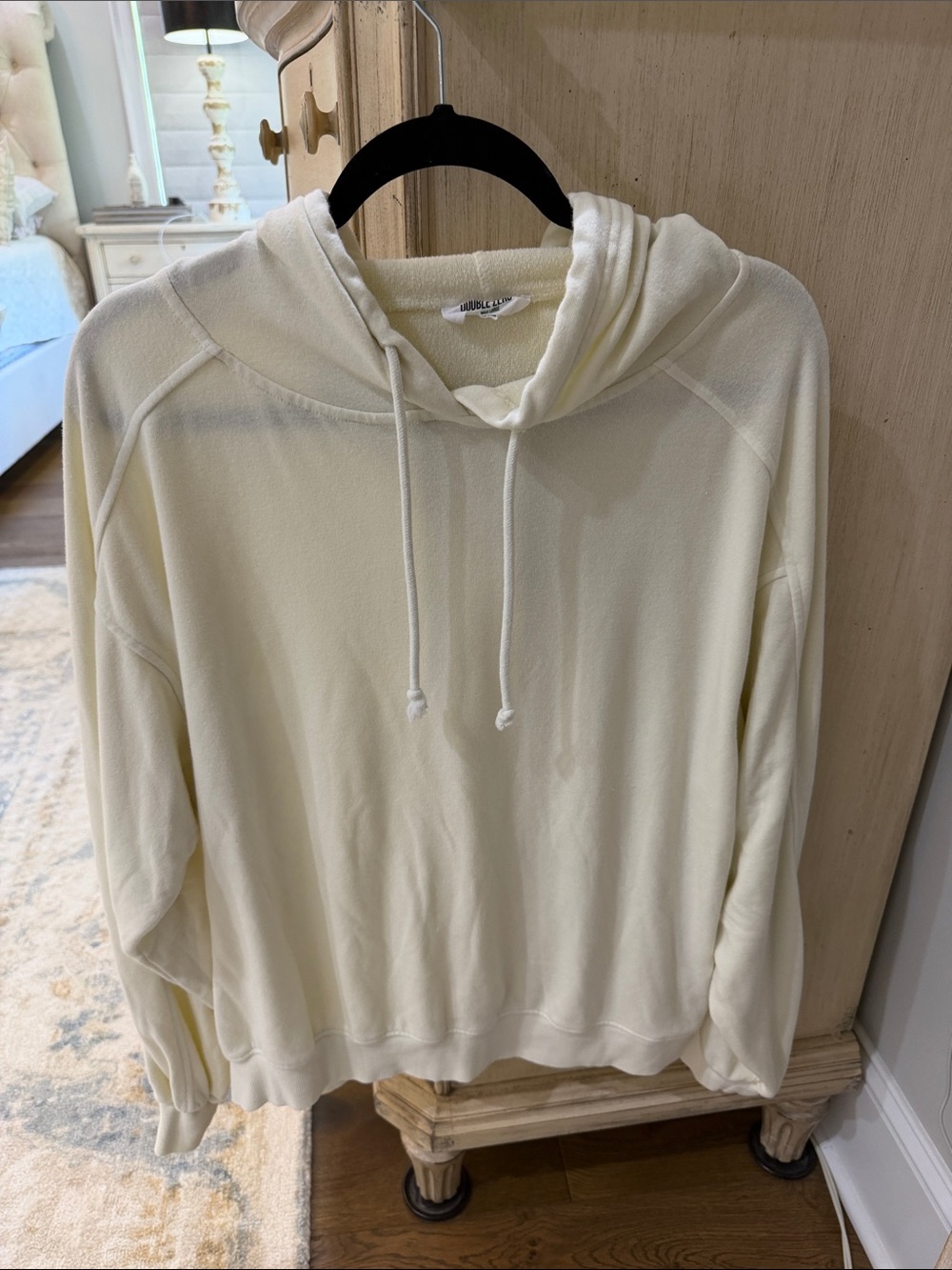 Joules Soft Cream Pullover Hoodie